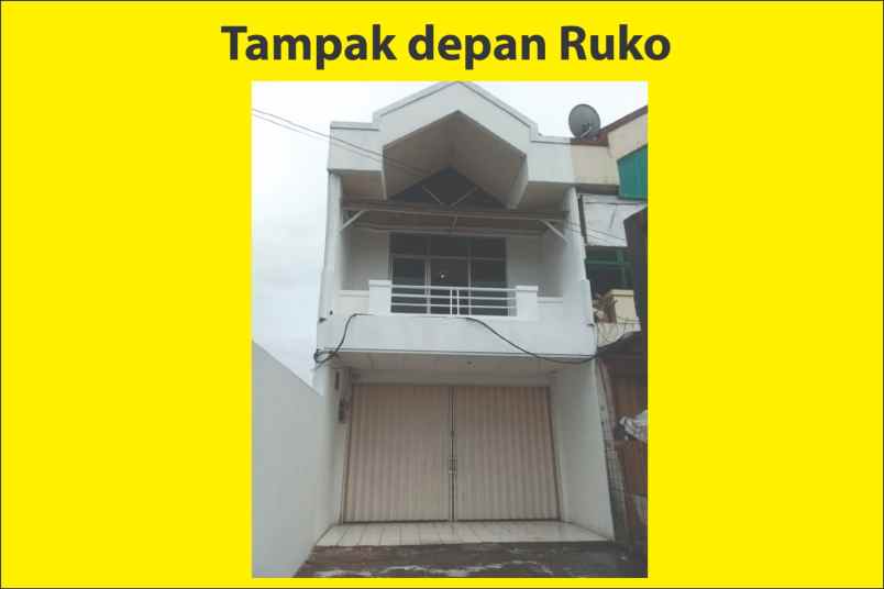 disewakan segera ruko strategis di simpang pomad