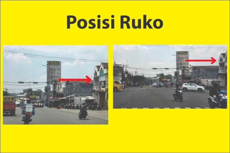 disewakan segera ruko strategis di simpang pomad