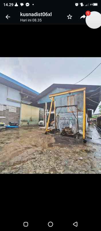 gudang exbengkel mobil ahmad yani jakarta timur