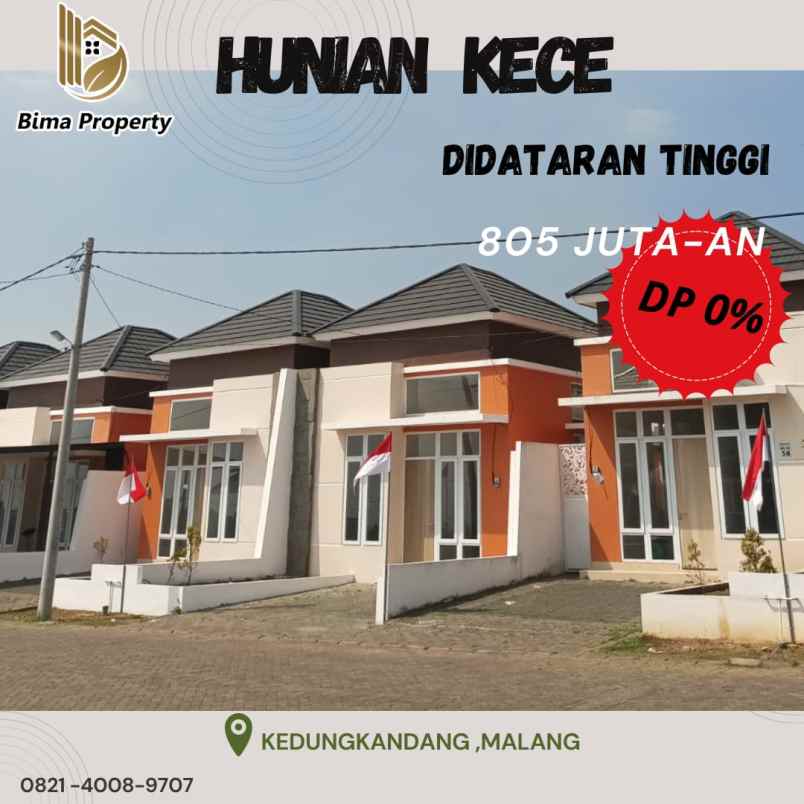 hunian daerah dataran tinggi kota malang