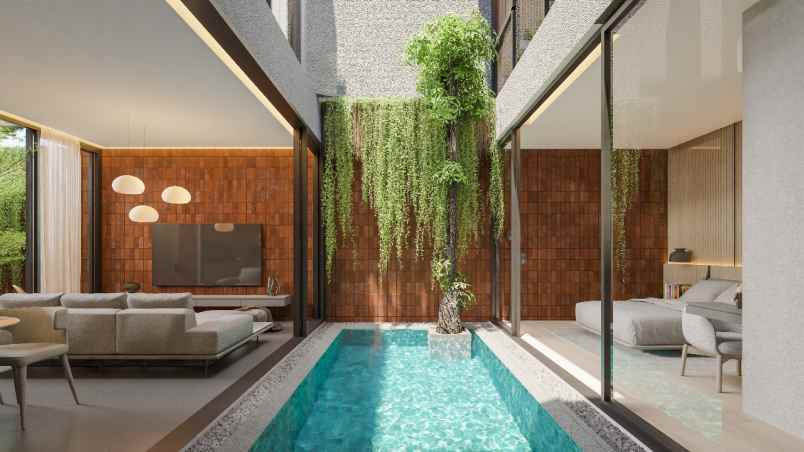 hunian resort modern dekat bsd tang sel