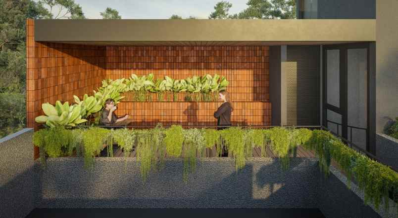 hunian resort modern dekat bsd tang sel