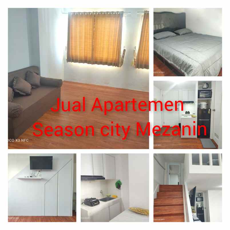 jual apartemen season city mezanin