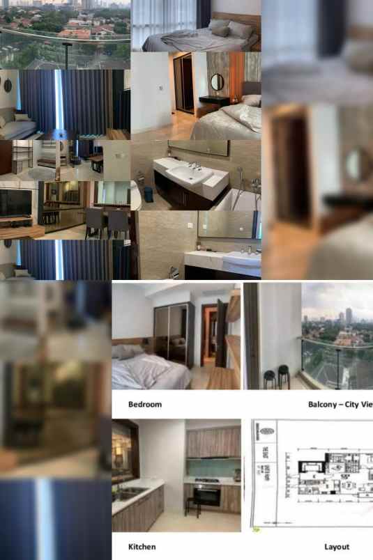 jual apartement di dharmawangsa essence furnished