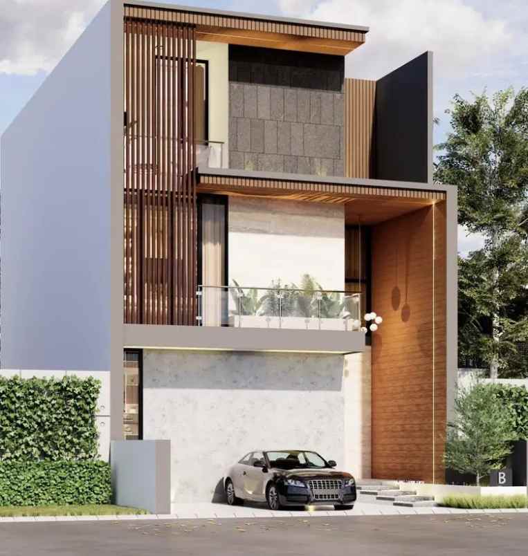 jual rumah baru townhouse mewah di pejaten timur