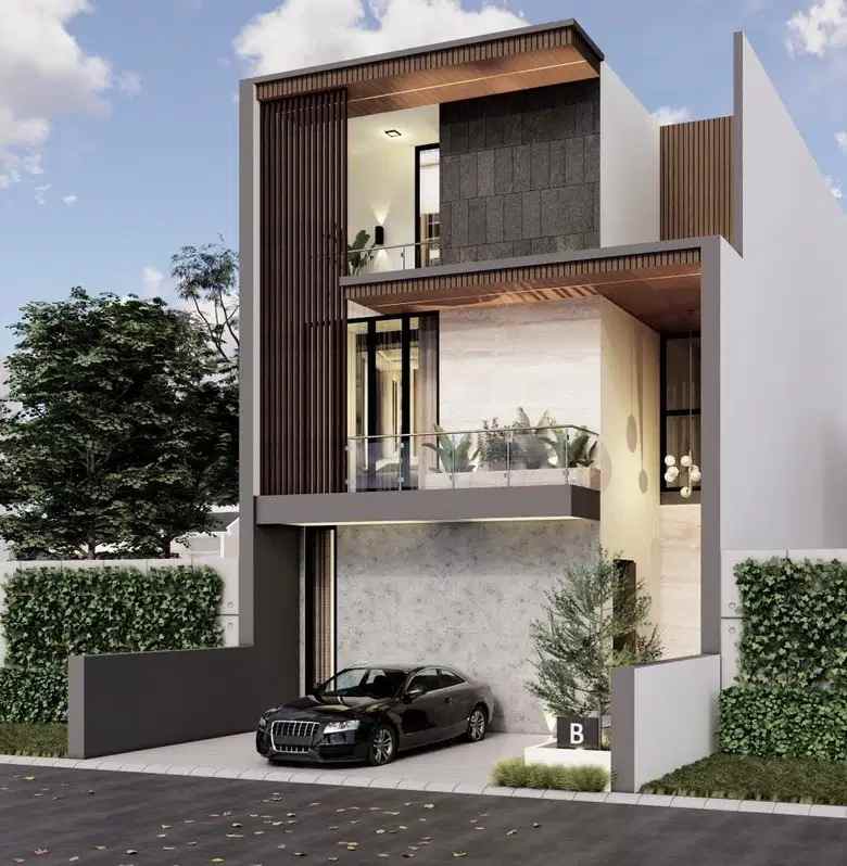 jual rumah baru townhouse mewah di pejaten timur