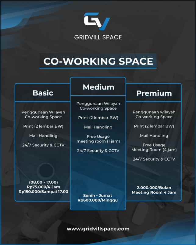 menyewakan ruangan kantor ruang meeting