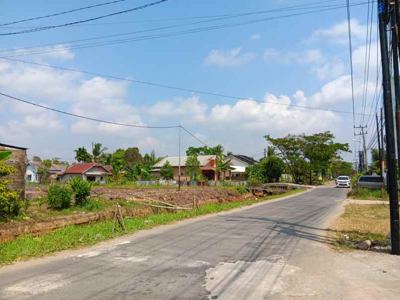 murah tanah 120 m2 di sematang borang palembang