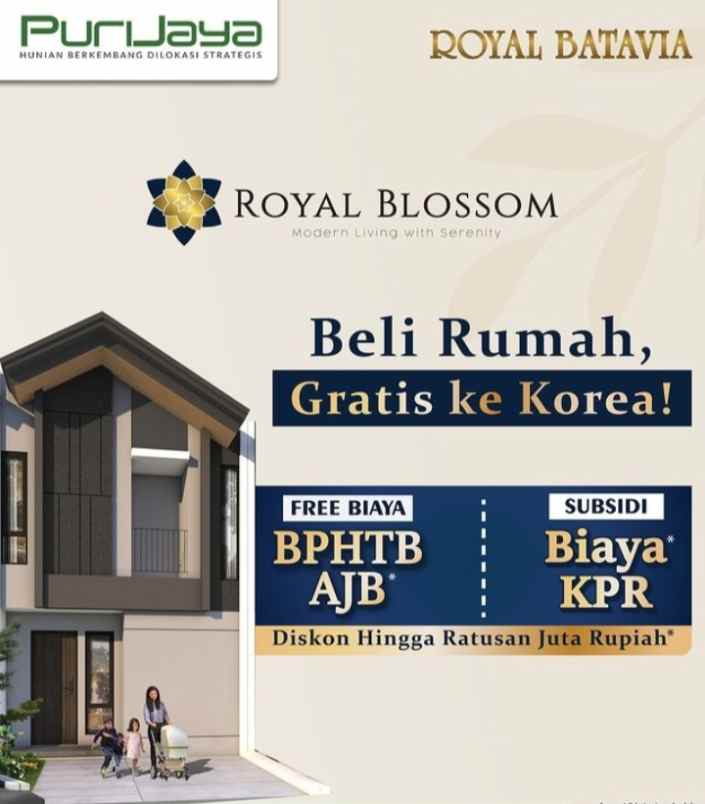 perumahan royal batavia puri jaya free biaya surat