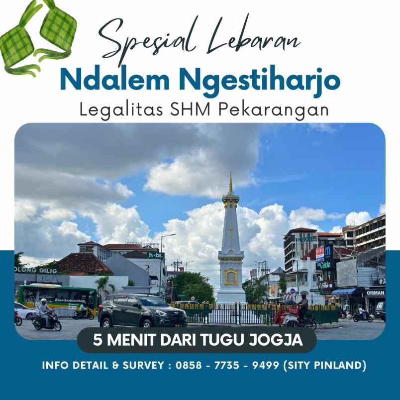 promo spesial lebaran kavling dekat malioboro jogja