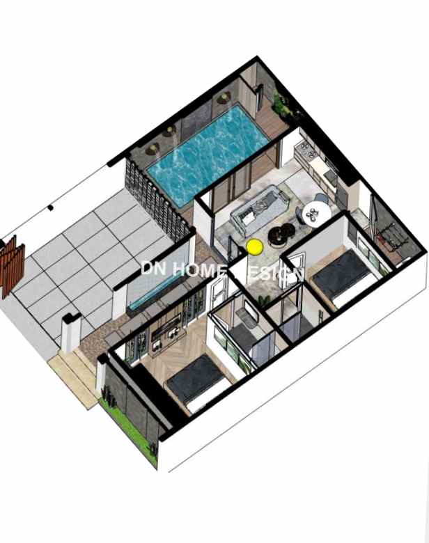 rekomended rumah villa smarthome di kota malang