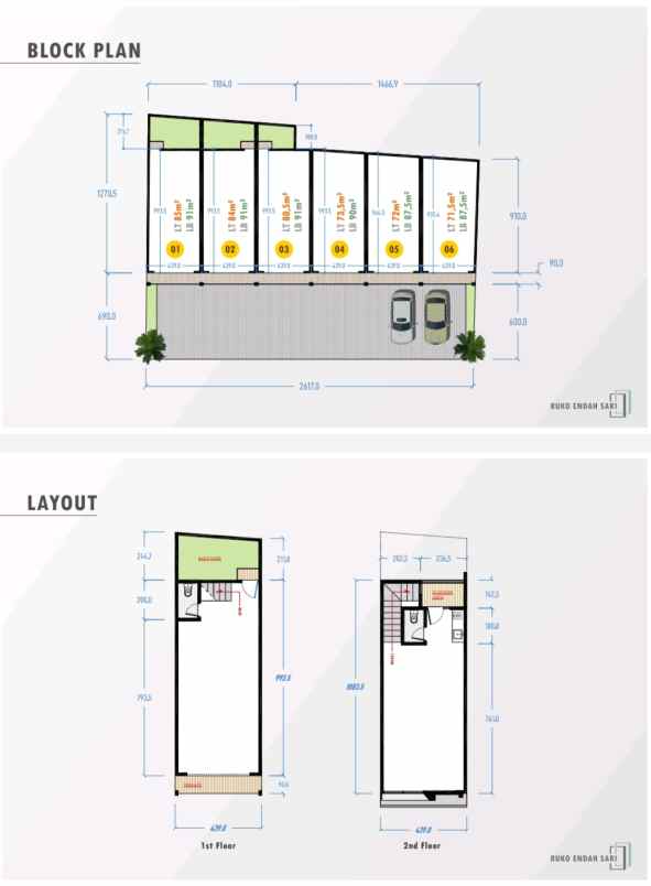 ruko 6 unit indent endah sari arcamanik bandung