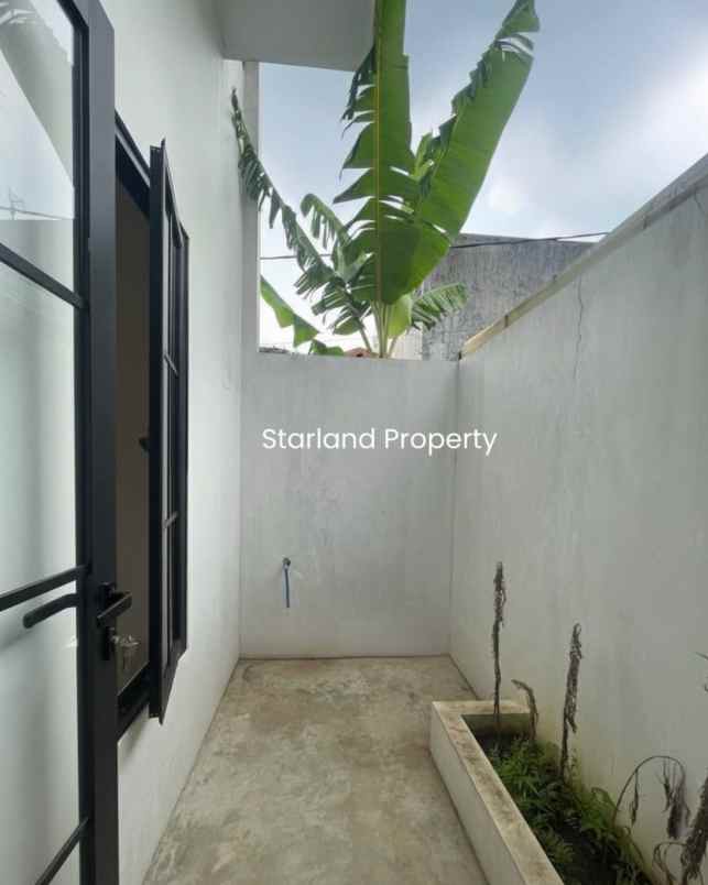 rumah 1 lantai konsep french style di rempoa ciputat