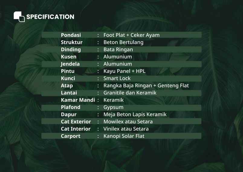 rumah 2 lantai di bogor dekat kebun raya bogor