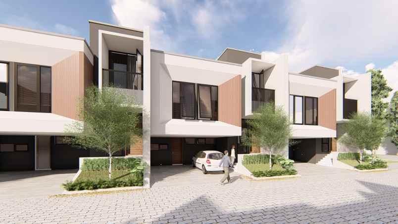 rumah 3 lantai di jalan godean km 7 bebas desain