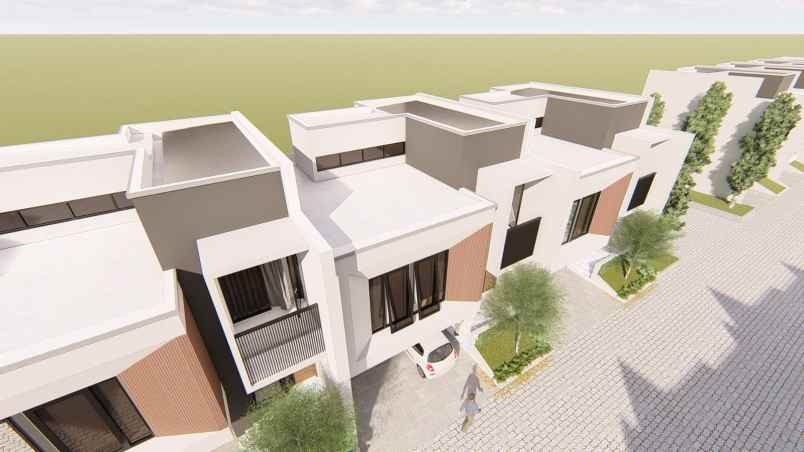 rumah 3 lantai di jalan godean km 7 bebas desain