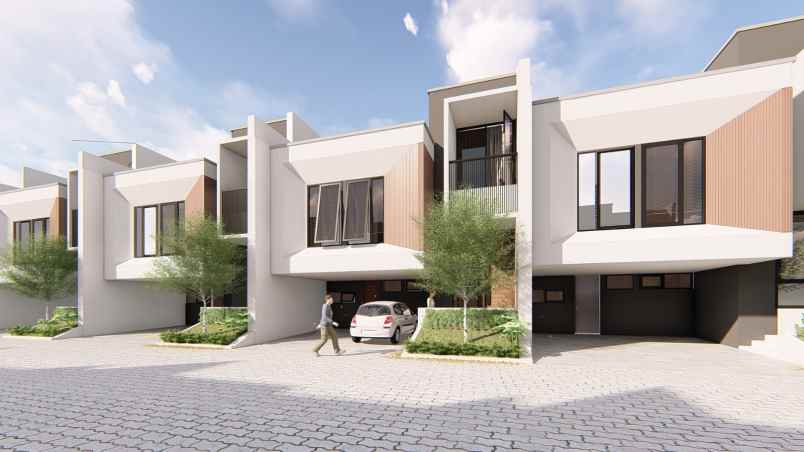 rumah 3 lantai di jalan godean km 7 bebas desain