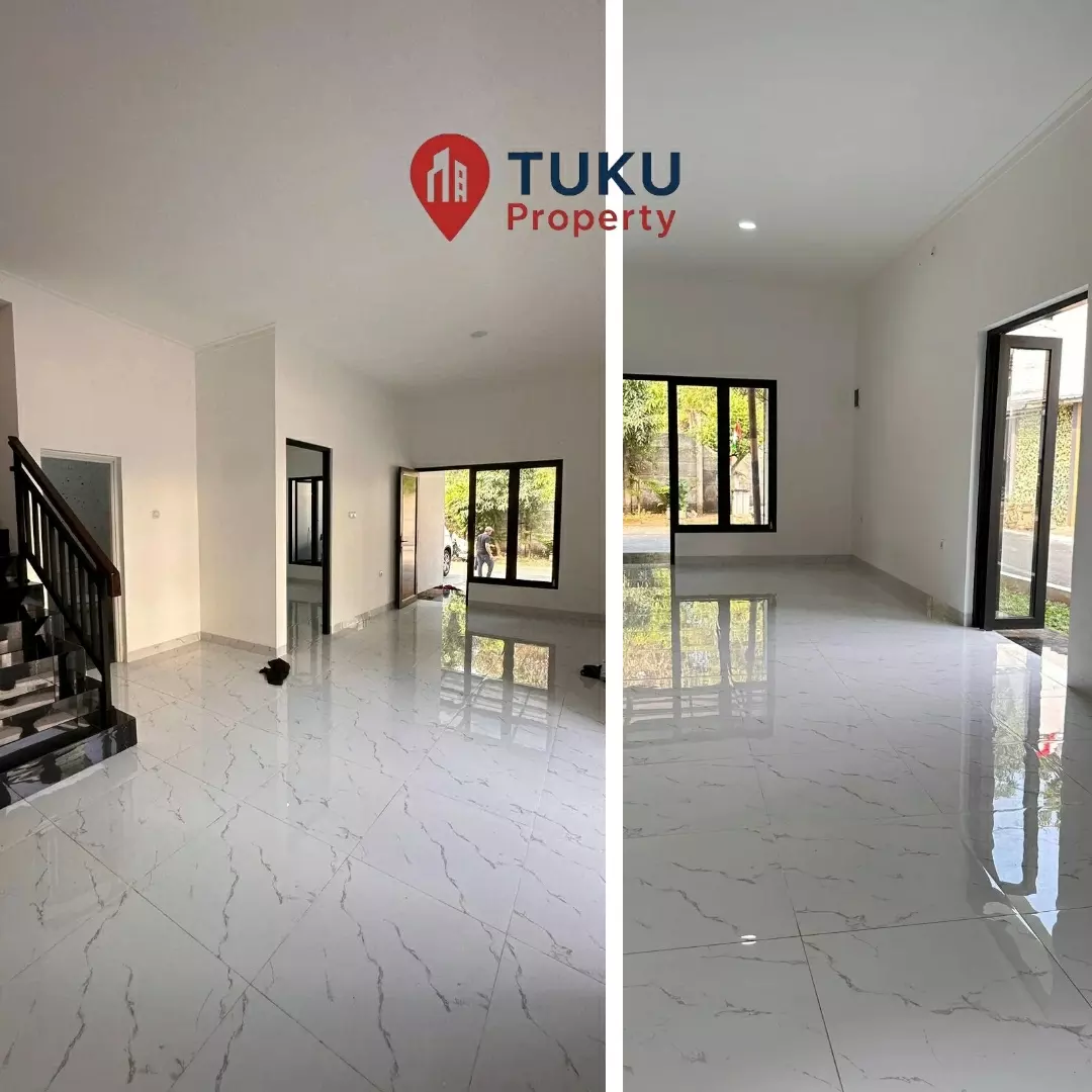 rumah baru ciater bsd model farm house