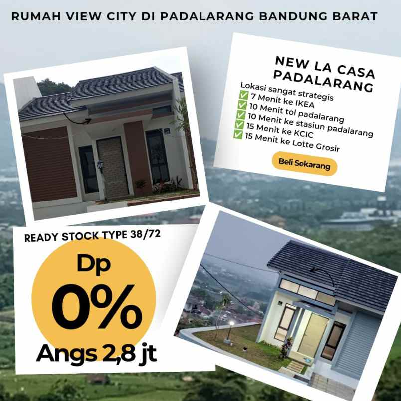 rumah baru murah la casa padalarang bandung