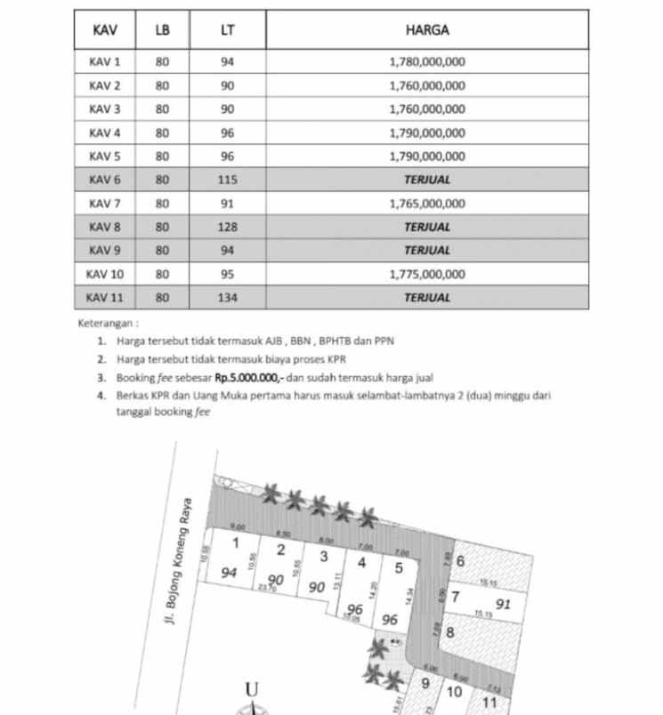 rumah baru ready stok 2 lantai di bojongkoneng cikutra