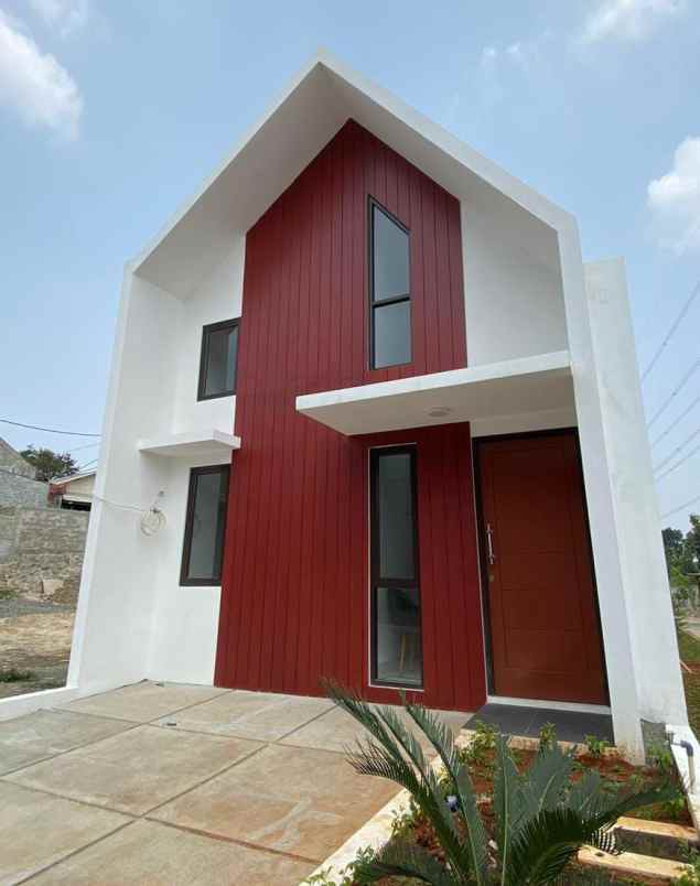 rumah baru type mezzanine di pamulang kpr tanpa dp