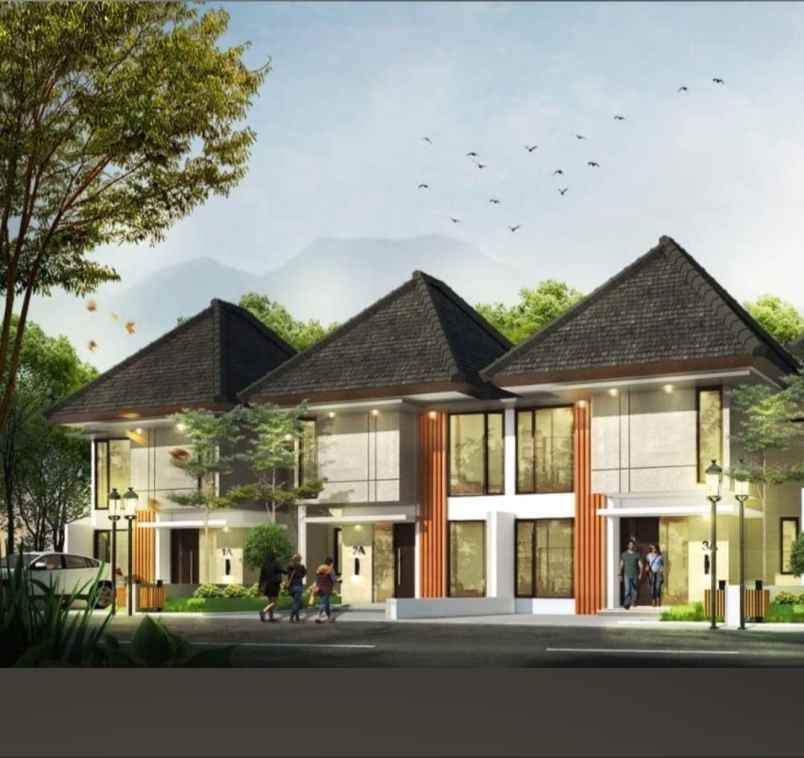 rumah cantik 2 lantai murah di seyegan