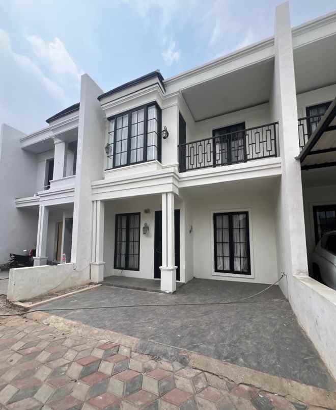 rumah cantik klasik modern dekat bintaro tangsel