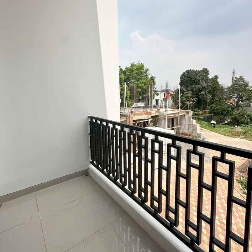 rumah cluster 2 lantai belakang pasar modern bintaro