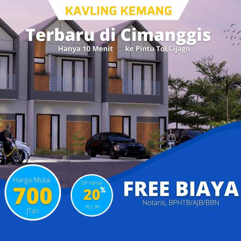 rumah cluster 700 jt an si sukatani cimanggis depok