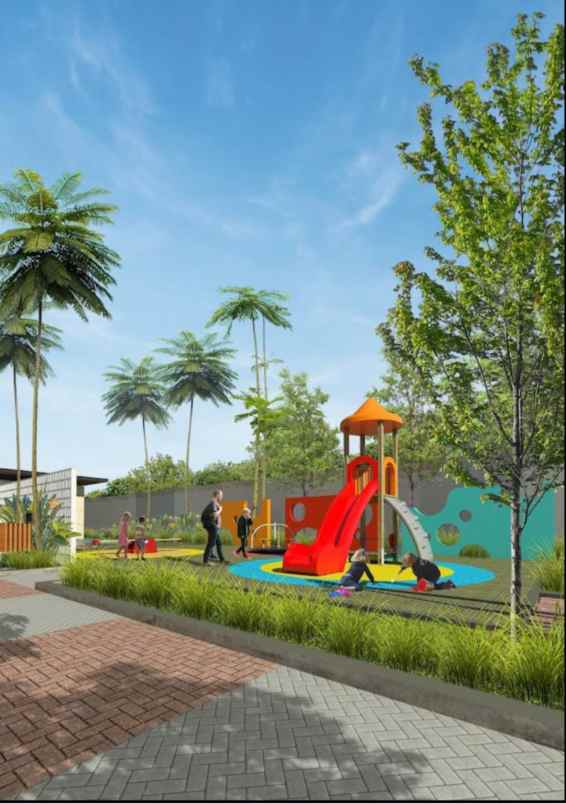 rumah cluster 797 jt an di tapos depok