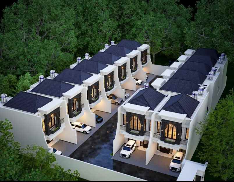 rumah cluster mewah tanpa dp kalimulya depok