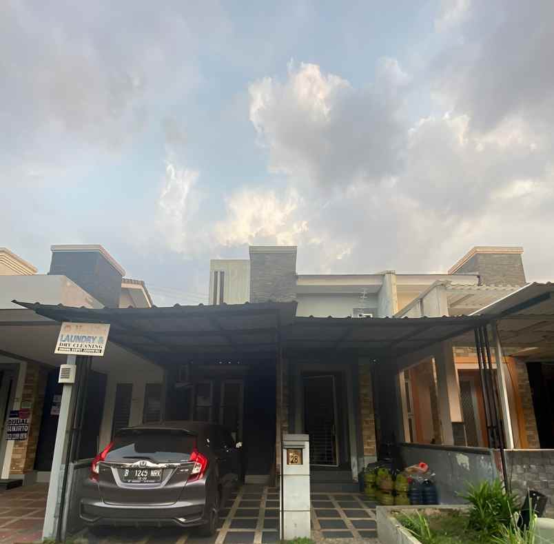 rumah cluster valencia bintaro graha raya tipe 100 120