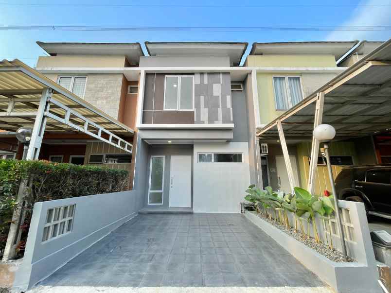 rumah dalam cluster puri serpong tangsel afif