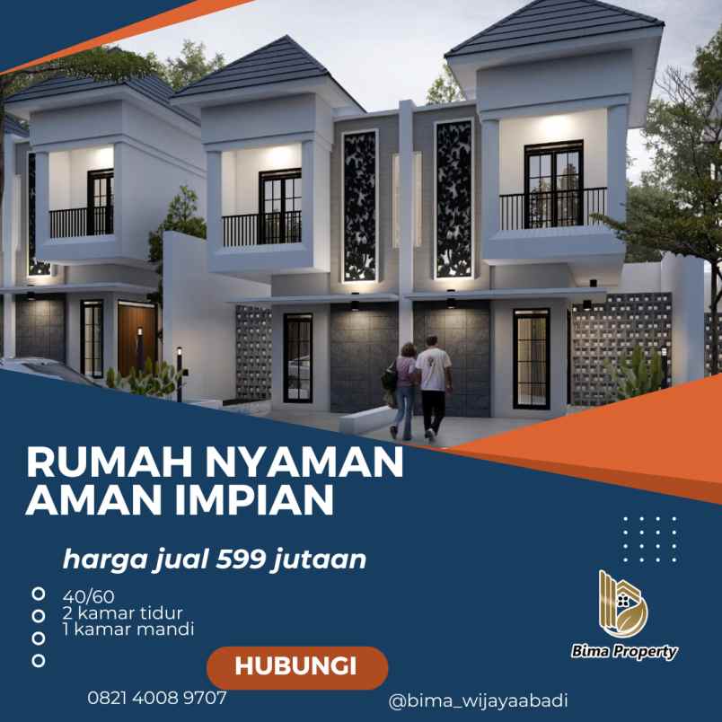 rumah elegan di kawasan malang