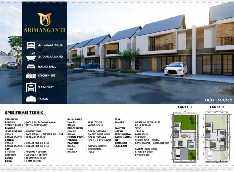 rumah exclusive premium di sindangheula