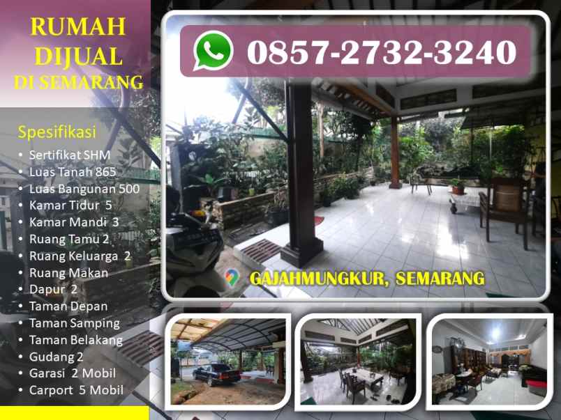 rumah jl batur gajahmungkur semarang