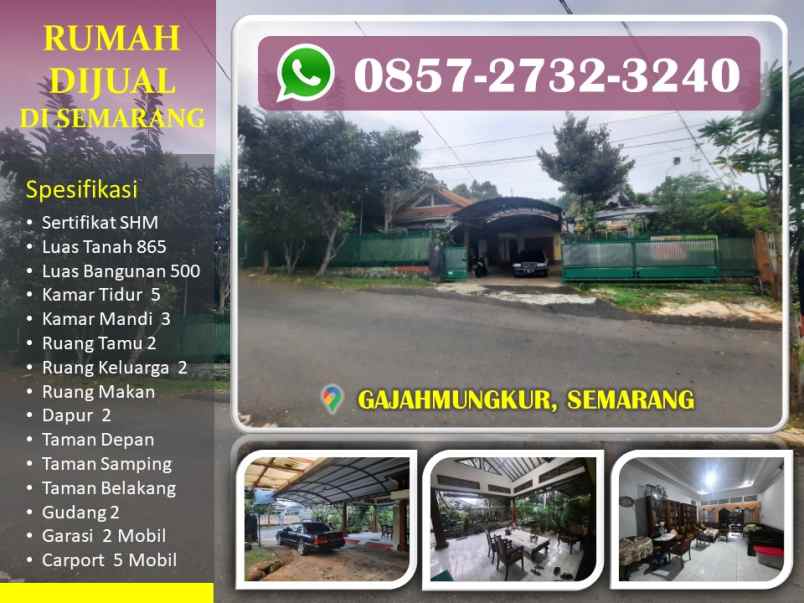 rumah jl batur gajahmungkur semarang