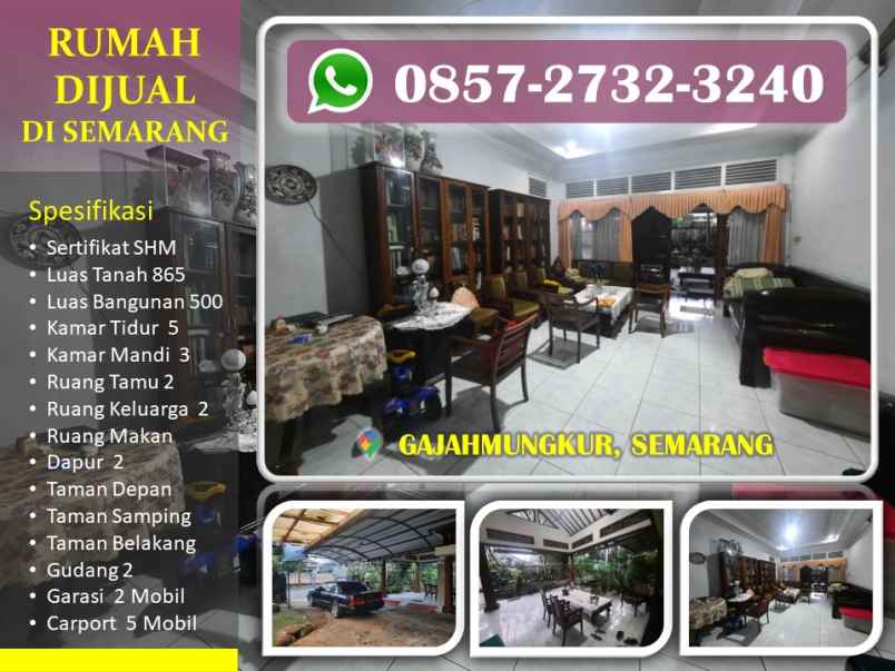 rumah jl batur gajahmungkur semarang