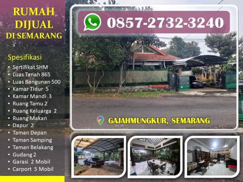 rumah jl batur gajahmungkur semarang