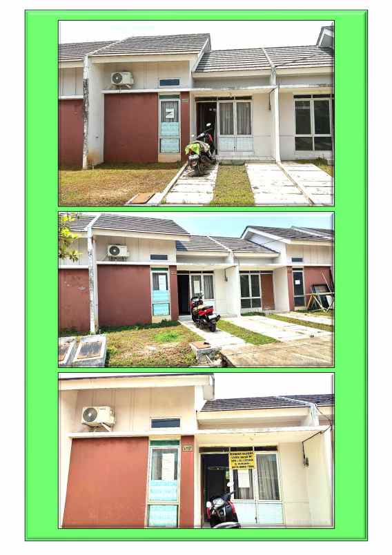 rumah lt 90 m di citra maja raya 2 ac kulkas