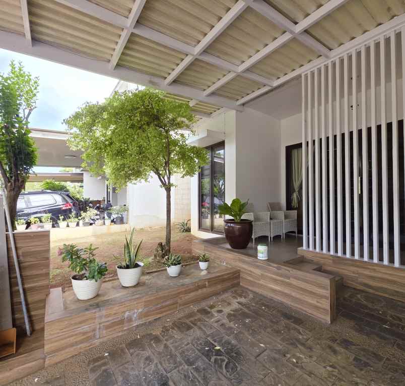 rumah mewah cluster asia tropis harapan indah bekasi