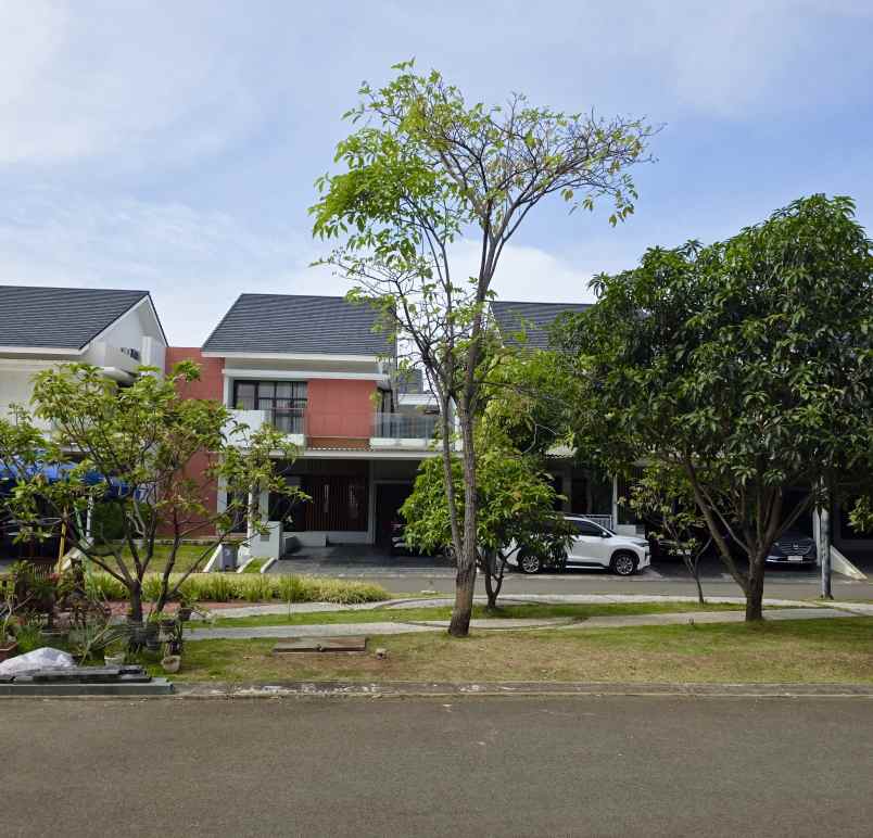 rumah mewah cluster asia tropis harapan indah bekasi