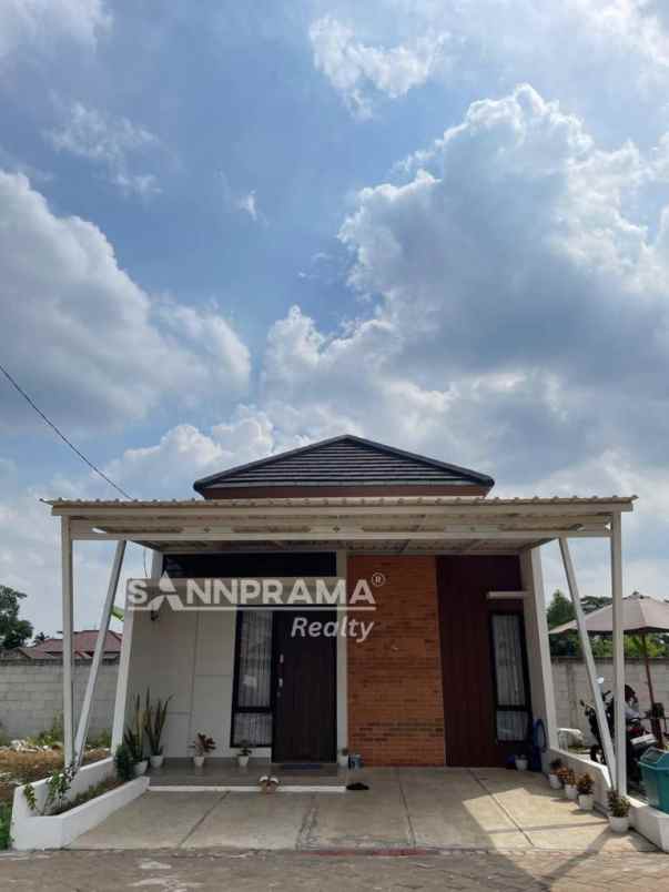 rumah milenial estetik dan elegan di tapos frytam