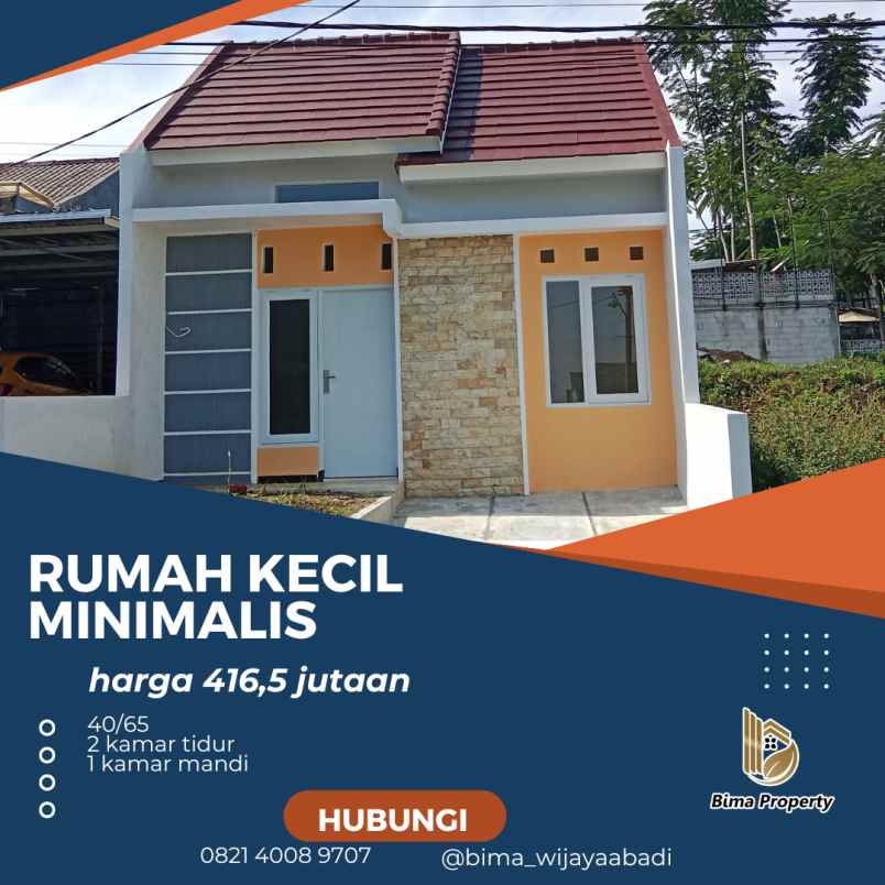 rumah minimalis kecil kota malang