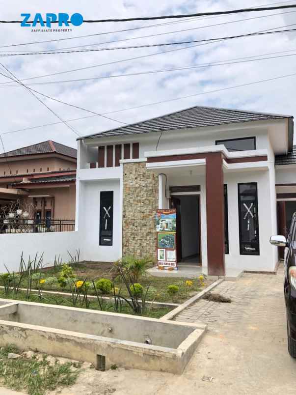 rumah minimalis modern di pekanbaru