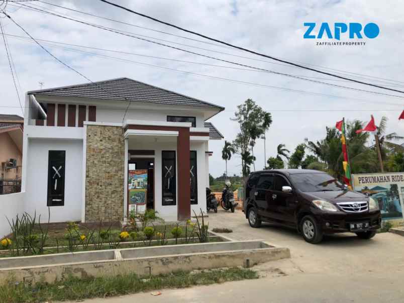 rumah minimalis modern di pekanbaru