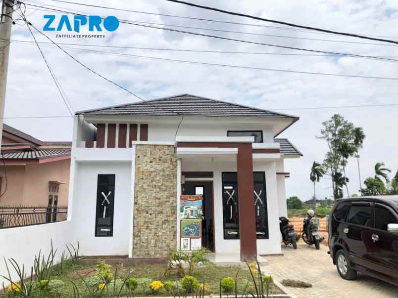 rumah minimalis modern di pekanbaru