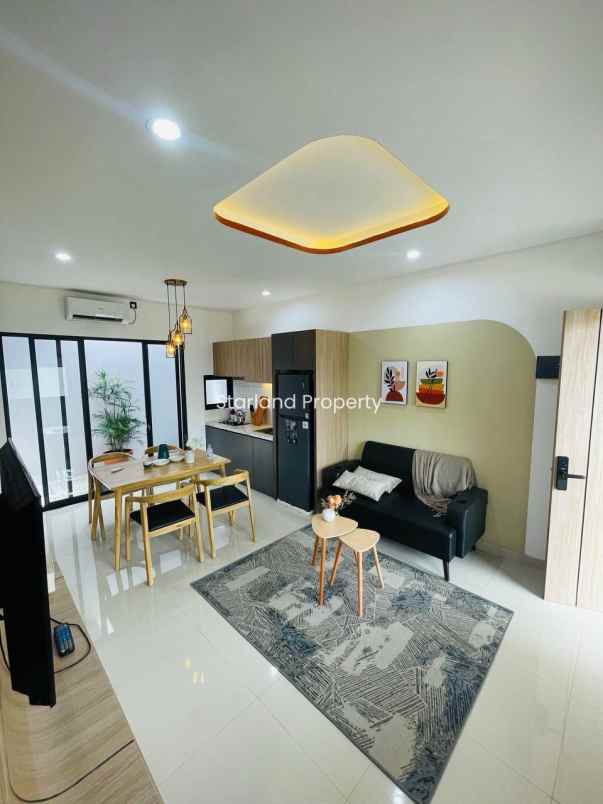 rumah modern aesthetic nempel bsd plus furniture