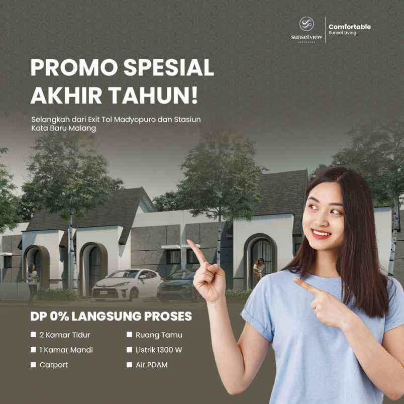 rumah murah kota malang