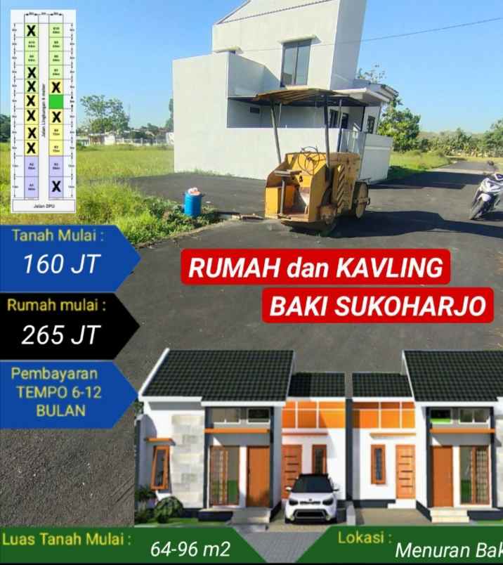 rumah murah menuran baki sukoharjo